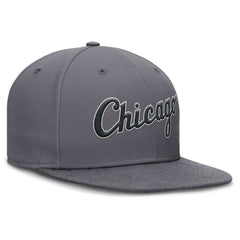 Chicago White Sox Nike Performance True Fitted Hat - Gray - Nike Lifestyle