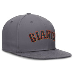 San Francisco Giants Nike Performance True Fitted Hat - Gray - Nike Online