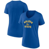 Golden State Warriors Women's Overtime V-Neck T-Shirt Royal