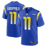 Nike Jimmy Garoppolo Los Angeles Rams Game Jersey Royal