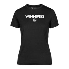 Winnipeg Jets Levelwear Women's Maddox City Capsule T-Shirt - Black - NHL 201531184