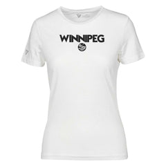 Winnipeg Jets Levelwear Women's Maddox City Capsule T-Shirt - White - NHL 201531185