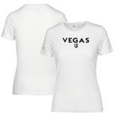 Vegas Golden Knights Levelwear Women's Maddox City Capsule T-Shirt - White - NHL 201531187