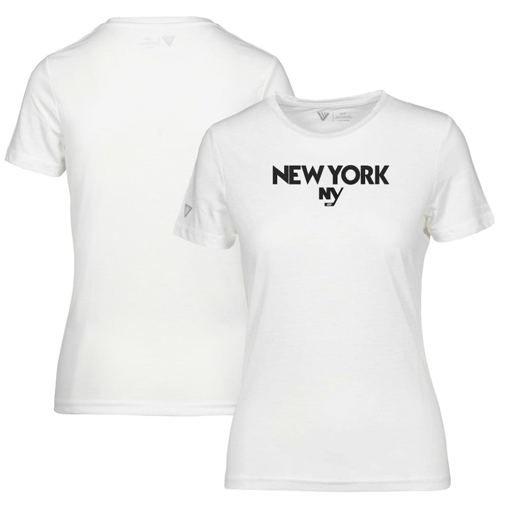 New York Islanders Levelwear Women's Maddox City Capsule T-Shirt - White - NHL 201531193