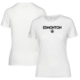Edmonton Oilers Levelwear Women's Maddox City Capsule T-Shirt - White - NHL 201531214