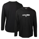 Anaheim Ducks Levelwear Oscar City Capsule Long Sleeve T-Shirt - Black - NHL 201531245