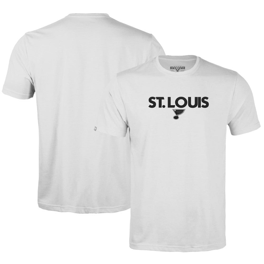 St. Louis Blues Levelwear Richmond City Capsule T-Shirt - White - NHL 201531282