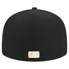 Pittsburgh Pirates New Era Checkered Undervisor 59FIFTY Fitted Hat - Black - New Era Discount