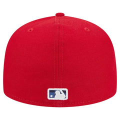 St. Louis Cardinals New Era Checkered Undervisor 59FIFTY Fitted Hat - Red - New Era Online