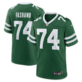 Nike Olu Fashanu New York Jets Player Game Jersey Gotham Green