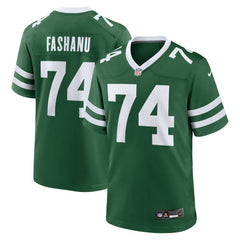 Nike Olu Fashanu New York Jets Player Game Jersey Gotham Green
