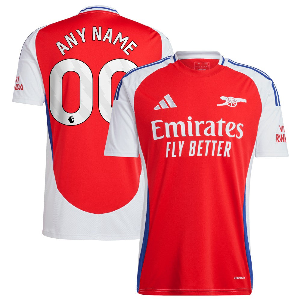Arsenal 2024/25 Home Replica Custom Jersey – Red - Adidas cheap