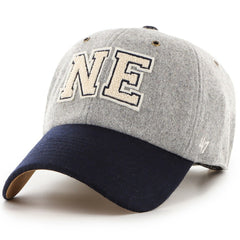 47 brand New England Patriots Stoney Clover Lane x '47 Unisex Block Clean Up Adjustable Hat Gray/Navy