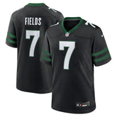 Nike Justin Fields New York Jets Game Jersey Stealth Black