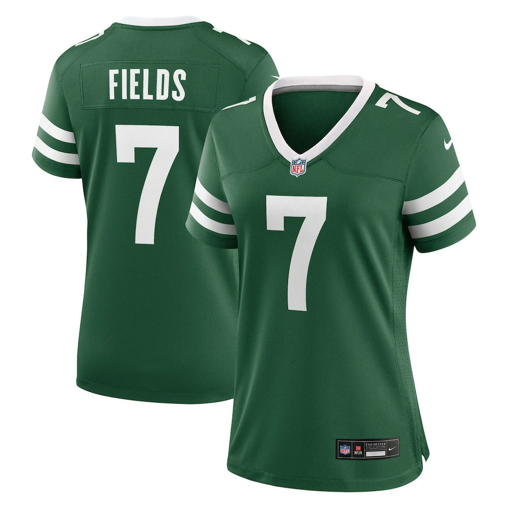 Nike Justin Fields New York Jets Women's Game Jersey Legacy Green