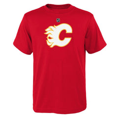 Calgary Flames Youth Primary Logo T-Shirt - Red - NHL 201535284