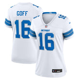 Nike Jared Goff Detroit Lions Women's Game Jersey White