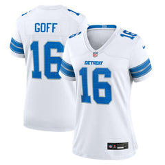 Nike Jared Goff Detroit Lions Women's Game Jersey White
