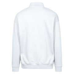 Milwaukee Brewers Levelwear Murray Core Logo Quarter-Zip Pullover Top - White - MLB on Sale