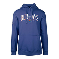 Toronto Blue Jays Levelwear Cooperstown Collection Podium Retro Spellout Pullover Hoodie - Royal - MLB on Sale