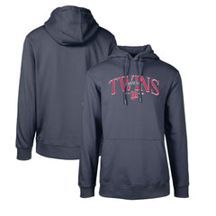 Minnesota Twins Levelwear Cooperstown Collection Podium Retro Spellout Pullover Hoodie - Navy - MLB on Sale