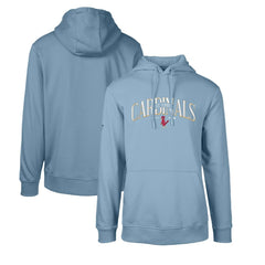 St. Louis Cardinals Levelwear Cooperstown Collection Podium Retro Spellout Pullover Hoodie - Light Blue - MLB Sale