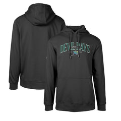 Tampa Bay Rays Levelwear Cooperstown Collection Podium Retro Spellout Pullover Hoodie - Black - MLB Lifestyle