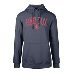Boston Red Sox Levelwear Cooperstown Collection Podium Retro Spellout Pullover Hoodie - Navy - MLB on Sale