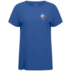 Texas Rangers Levelwear Women's Influx Cooperstown Core Logo T-Shirt - Royal - MLB on Sale