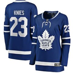 Matthew Knies Toronto Maple Leafs Fanatics Women's Home Breakaway Jersey - Blue - NHL 201540904