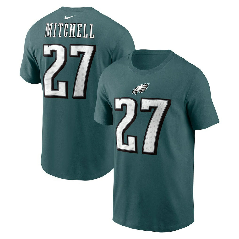 Nike Quinyon Mitchell Philadelphia Eagles Name & Number T-Shirt Green