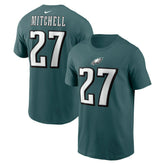 Nike Quinyon Mitchell Philadelphia Eagles Name & Number T-Shirt Green