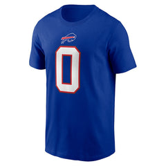 Nike Keon Coleman Buffalo Bills Name & Number T-Shirt Royal