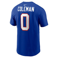 Nike Keon Coleman Buffalo Bills Name & Number T-Shirt Royal