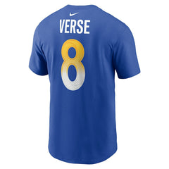 Nike Jared Verse Los Angeles Rams Name & Number T-Shirt Royal