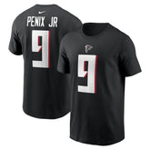 Nike Michael Penix Jr. Atlanta Falcons Name & Number T-Shirt Black
