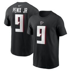 Nike Michael Penix Jr. Atlanta Falcons Name & Number T-Shirt Black