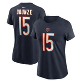 Nike Rome Odunze Chicago Bears Women's Name & Number T-Shirt Navy