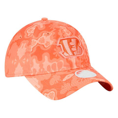 Cincinnati Bengals New Era Women's Trippy 9TWENTY Adjustable Hat Orange