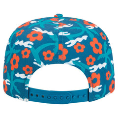 Miami Dolphins New Era Wakey Wakey Golfer Snapback Hat Aqua