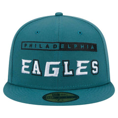 Philadelphia Eagles New Era Ransom 59FIFTY Fitted Hat Midnight Green