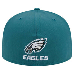 Philadelphia Eagles New Era Ransom 59FIFTY Fitted Hat Midnight Green