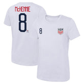 Weston McKennie USMNT Women's Name & Number T-Shirt White