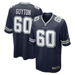 Nike Tyler Guyton Dallas Cowboys Player Game Jersey Navy