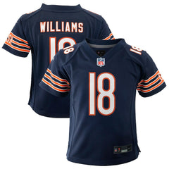 Nike Caleb Williams Chicago Bears Youth Game Jersey Navy