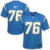 Nike Joe Alt Los Angeles Chargers Youth Game Jersey Powder Blue