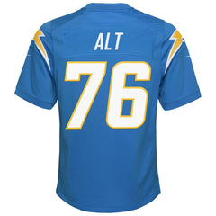 Nike Joe Alt Los Angeles Chargers Youth Game Jersey Powder Blue