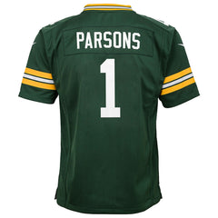 Nike Micah Parsons Green Bay Packers Youth Game Player Jersey Green