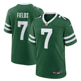 Nike Justin Fields New York Jets Youth Game Jersey Green
