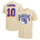 Artemi Panarin New York Rangers Majestic Threads Dynasty Name & Number Tri-Blend T-Shirt - Cream - NHL 201556938